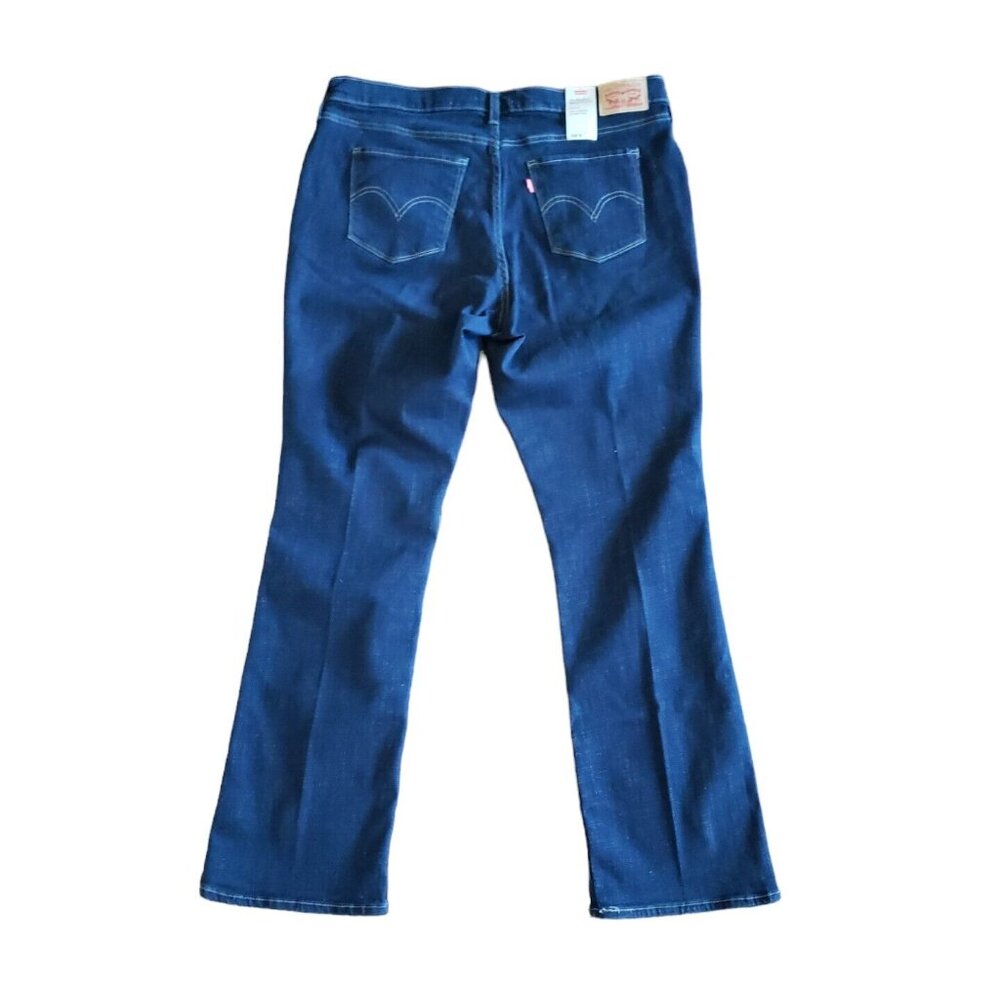 Levi's 415 Classic Boot Cut Sculpt Hypersoft Women Stretch Denim Jeans Size 16W - Picture 2 of 16
